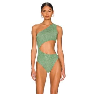 NWT Beach Riot Emerald Celine One Piece